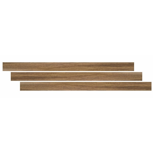 Ackland 0.35 in. T x 94 in. L x 1.77 in. W Tannin Timber Luxury Vinyl Flooring Trim Surface Reducer Molding AKVTVTATI-SR - main